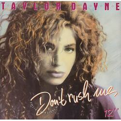Taylor Dayne Don't Rush Me USED VINYL 12INCH