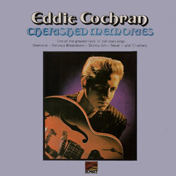 Eddie Cochran Cherished Memories Vinyl LP USED
