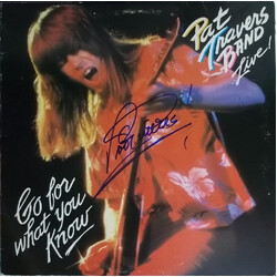 Pat Travers Band ...Live! Go For What You Know Vinyl LP USED