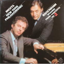 Johannes Brahms / Zubin Mehta / Daniel Barenboim / The New York Philharmonic Orchestra Piano Concerto No. 2 Vinyl LP USED