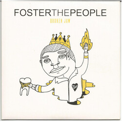 Foster The People Broken Jaw USED VINYL 7INCH 45 RPM SINGLE
