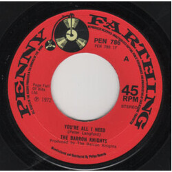 The Barron Knights You're All I Need Vinyl 7" USED