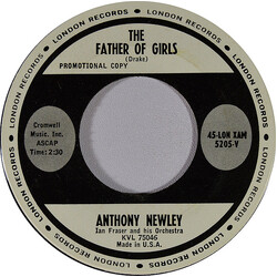 Anthony Newley Young Only Yesterday / The Father Of Girls USED VINYL 7INCH 45 RPM PROMO