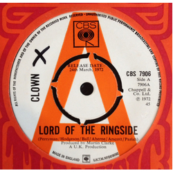 Clown (7) Lord Of The Ringside / Rumania Vinyl 7" USED