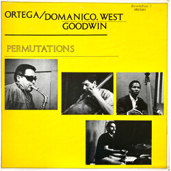 Anthony Ortega / Chuck Domanico / Bob West / Bill Goodwin Permutations Vinyl LP USED