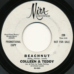 Colleen Lovett / Teddy Phillips Beachnut USED VINYL 7INCH 45 RPM PROMO