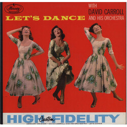 David Carroll & His Orchestra Let's Dance Vinyl LP USED