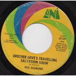 Neil Diamond Brother Love's Travelling Salvation Show / A Modern Day Version Of Love USED VINYL 7INCH 45 RPM MONO