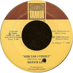 Marvin Gaye How Can I Forget / Gonna Give Her All The Love I've Got USED VINYL 7INCH 45 RPM