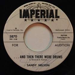 Sandy Nelson ...And Then There Were Drums USED VINYL 7INCH 45 RPM PROMO