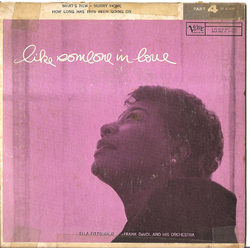Ella Fitzgerald / Frank De Vol And His Orchestra Like Someone In Love, Part 4 Vinyl 7" USED