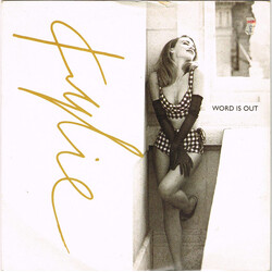 Kylie Minogue Word Is Out USED VINYL 7INCH 45 RPM SINGLE STEREO