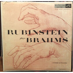 Johannes Brahms / Arthur Rubinstein Rubinstein plays Brahms Vinyl LP USED
