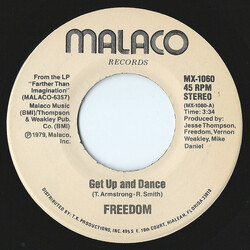 Freedom (2) Get Up And Dance / Summer Memory VINYL 7" USED