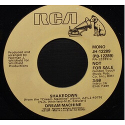 Dream Machine (2) Shakedown USED VINYL 7INCH PROMO