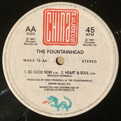 The Fountainhead So Good Now / Heart & Soul / Sometimes USED VINYL 12INCH