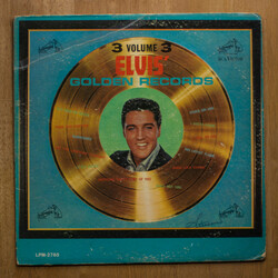 Elvis Presley Elvis' Golden Records Volume 3 Vinyl LP USED