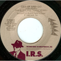 Go-Go's Get Up And Go USED VINYL 7INCH 45 RPM SINGLE STYRENE STEREO