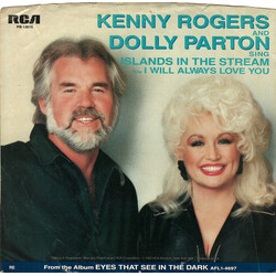 Kenny Rogers / Dolly Parton Islands In The Stream USED VINYL 7INCH 45 RPM SINGLE STYRENE STEREO