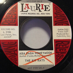 The Kit Kats Aba Daba Honeymoon USED VINYL 7INCH 45 RPM SINGLE PROMO