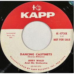 Jerry Wald And His Orchestra Dancing Castinets / Valley Of The Redwoods USED VINYL 7INCH 45 RPM SINGLE PROMO