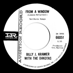 Billy J. Kramer & The Dakotas From A Window / I'll Be On My Way USED VINYL 7INCH 45 RPM PROMO MONO
