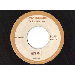 The Surfaris Wipe Out / I'm A Hog For You USED VINYL 7INCH 45 RPM SINGLE REISSUE