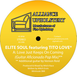 Elite Soul / Tito Love Love Just Keeps On Coming USED VINYL 12INCH 45 RPM