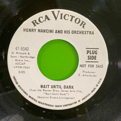 Henry Mancini And His Orchestra Wait Until Dark USED VINYL 7INCH 45 RPM PROMO