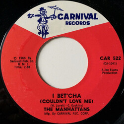 Manhattans I Bet'cha (Couldn't Love Me) / Sweet Little Girl USED VINYL 7INCH 45 RPM