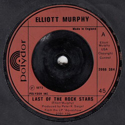 Elliott Murphy Last Of The Rock Stars USED VINYL 7INCH 45 RPM SINGLE