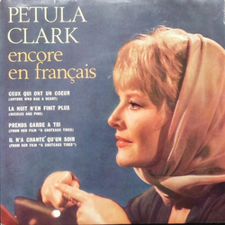 Petula Clark Encore En Francais Vinyl 7" USED