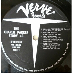 Charlie Parker The Charlie Parker Story #3 Vinyl LP USED