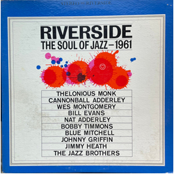 Various Riverside - The Soul Of Jazz - 1961 Vinyl LP USED