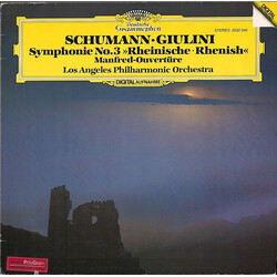 Robert Schumann / Carlo Maria Giulini / Los Angeles Philharmonic Orchestra Symphonie No. 3 »Rheinische« / Manfred-Ouvertüre Vinyl LP USED