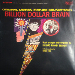 Richard Rodney Bennett Billion Dollar Brain (Original Motion Picture Soundtrack) Vinyl LP USED