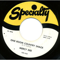 Mercy Dee Walton One Room Country Shack / My Woman Knows The Score USED VINYL 7INCH 45 RPM REISSUE