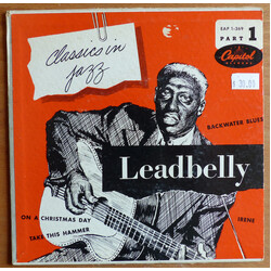 Leadbelly Classics In Jazz Part 1 USED VINYL 7INCH 45 RPM EP