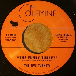 The Jive Turkeys The Funky Turkey USED VINYL 7INCH 45 RPM SINGLE REISSUE