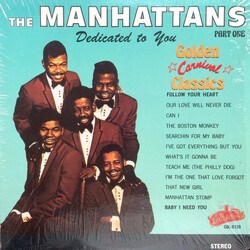 Manhattans Dedicated To You Vinyl LP USED