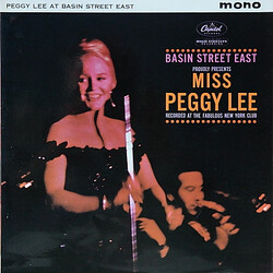 Peggy Lee Peggy Lee At Basin Street East Vinyl LP USED