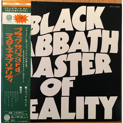 Black Sabbath Master Of Reality Vinyl LP USED