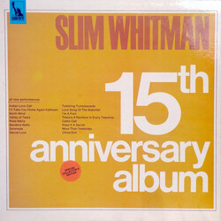 Slim Whitman 15th Anniversary Album Vinyl LP USED