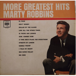 Marty Robbins More Greatest Hits Vinyl LP USED