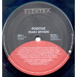 Peabo Bryson Positive Vinyl LP USED