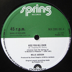 Millie Jackson Kiss You All Over / Once You've Had It Vinyl 12" USED