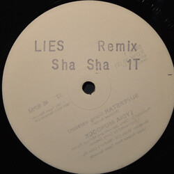 Sha Sha Lies (Remix) USED VINYL 12INCH 45 RPM WHITE LABEL
