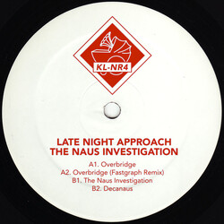 Late Night Approach The Naus Investigation USED VINYL 12INCH WHITE LABEL