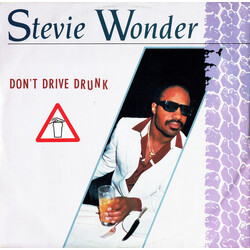 Stevie Wonder Don't Drive Drunk USED VINYL 12INCH 45 RPM SINGLE WHITE LABEL
