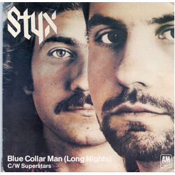 Styx Blue Collar Man (Long Nights) USED VINYL 7INCH 45 RPM SINGLE